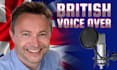 record professional british high energy voice over
