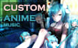 produce and compose anime song or japanese music with vocals