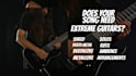 record guitar solos and riff for metal, djent, rock, death