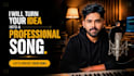 sing and produce song in malayalam, tamil, hindi and english