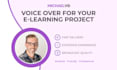 record a voice over for your e learning project