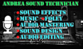 design sound effects for your video, animation, short films