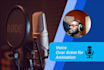 provide a male voiceover for your animated project