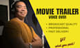 do movie trailer voice over