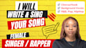 write and sing your hit song for you