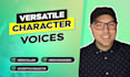 voice characters for animation and games