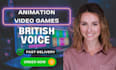 provide a female voiceover for your animation or video game