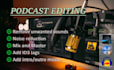 edit, mix and master your podcasts