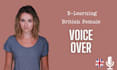 record your british female elearning voice over