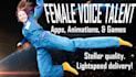 do female voice for apps animations games