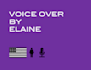 record an american english female voice over