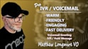 create a corporate or personal voice mail message