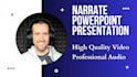professionally voice over and record your presentation