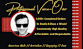 provide a professional american male voice over
