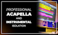 remove or isolate vocals, create acapella from your song