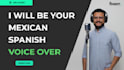 record a professional spanish voice over
