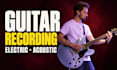 record guitar, acoustic guitar or bass for your song