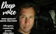record a professional deep english voiceover