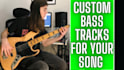 be your bassist and record original bass samples and tracks