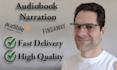 narrate and produce your english audiobook for audible acx