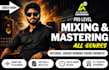mix and master your song for professional release