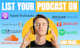 help list your podcast on the most popular platforms