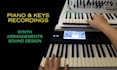 create and record original pianos, pads and synths for you