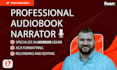 narrate your audiobook of any genre