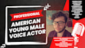 record a high quality, young professional male voice over