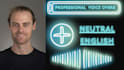 record a neutral english male medium pitch voiceover