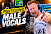 sing powerful professional male lead vocals for your song
