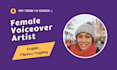 record tagalog filipino english female voice over for you
