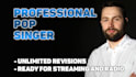 be your male pop singer vocalist