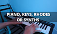 add piano, rhodes, pads or keys for your songs