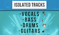 isolate tracks from a song