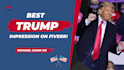 record a tremendous donald trump voice over impression