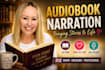 professionally narrate your audiobook for acx audible