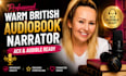professionally narrate your audiobook for acx audible