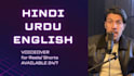 do hindi urdu english voiceover in 24hrs