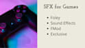 do the sound effects for your video game