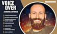 record a professional american male voice over