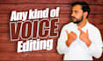 remove noise, clean audio and edit voice in adobe audition