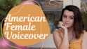 record a professional female voice over for your project