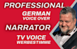 be your professional german male voice