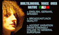 record multilingual voice over with italian accent