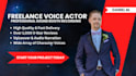 provide character voice or voice over for your project