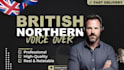 record a warm northern british male voice over