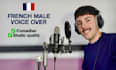 record a french male voice over