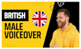 record a professional british male voiceover