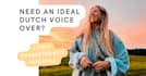 be your lively female dutch voice over